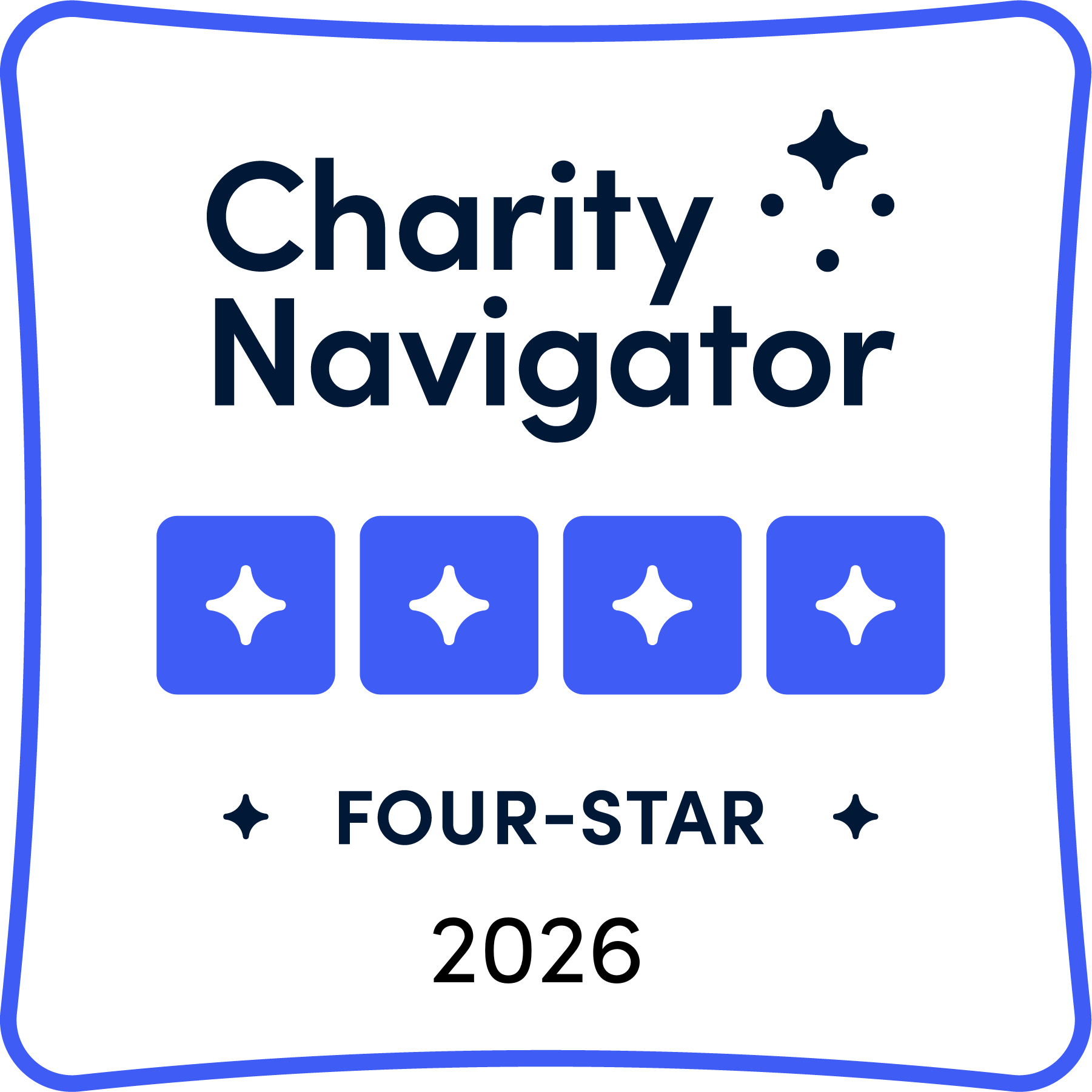 Charity Navigator Four Star Rating